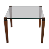 Peter Ghyczy salon table with wooden legs Model T 56/2