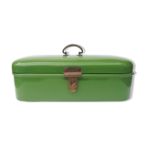 Old enamelled bread box