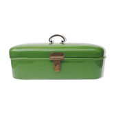 Old enamelled bread box