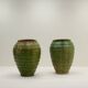 Ensemble de 2 grands vases toscans du début du XVIe siècle, Italie.