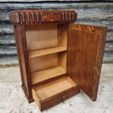 Antique medicine cabinet hanging cabinet Art Deco oak