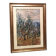 Oil painting on canvas, landscape, trees, Christine Oswalt, fishermen