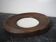 Free-form wooden mirror 1960