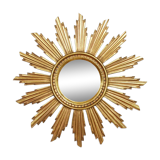 Vintage resin sun mirror