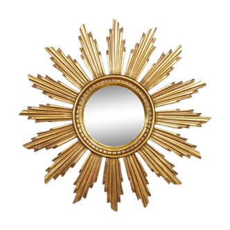 Vintage resin sun mirror
