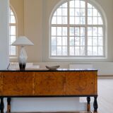 Art Nouveau ceramic table lamp Rörstrand Sweden, 1900