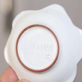 Pair of Swedish ceramic candlesticks from the mid-century by Bo Fajans.