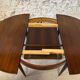Vintage rosewood extendable dining table
