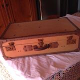 Vintage cardboard suitcase