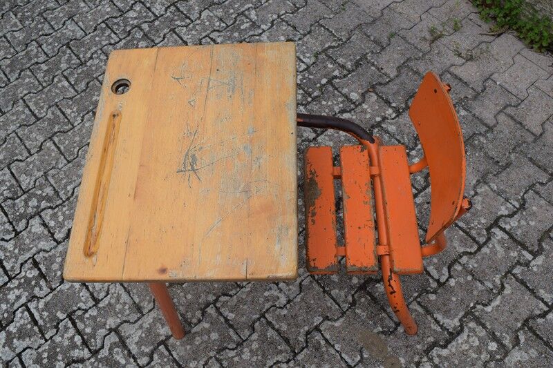 70's school desk
