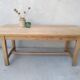 Table de ferme en bois massif