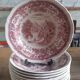 Burgenland pink soup plate series