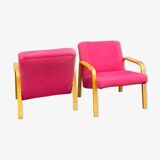 Armchairs by Joseph-André Motte, model 740, Steiner edition, circa 1958.