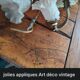 Appliques vintage tulipe