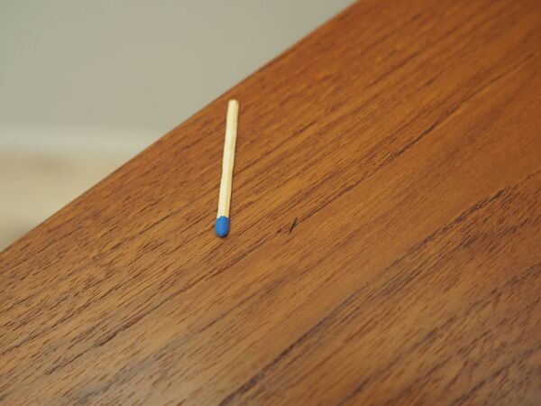 Commode en teck, design danois, années 1970, fabriquée au Danemark