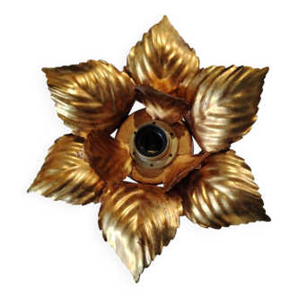 Masca Golden Flower Wall Lamp