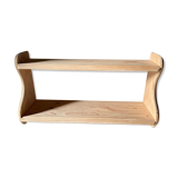 Vintage floor with double tops wood brut