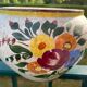 Vintage longchamp floral pot pot cover