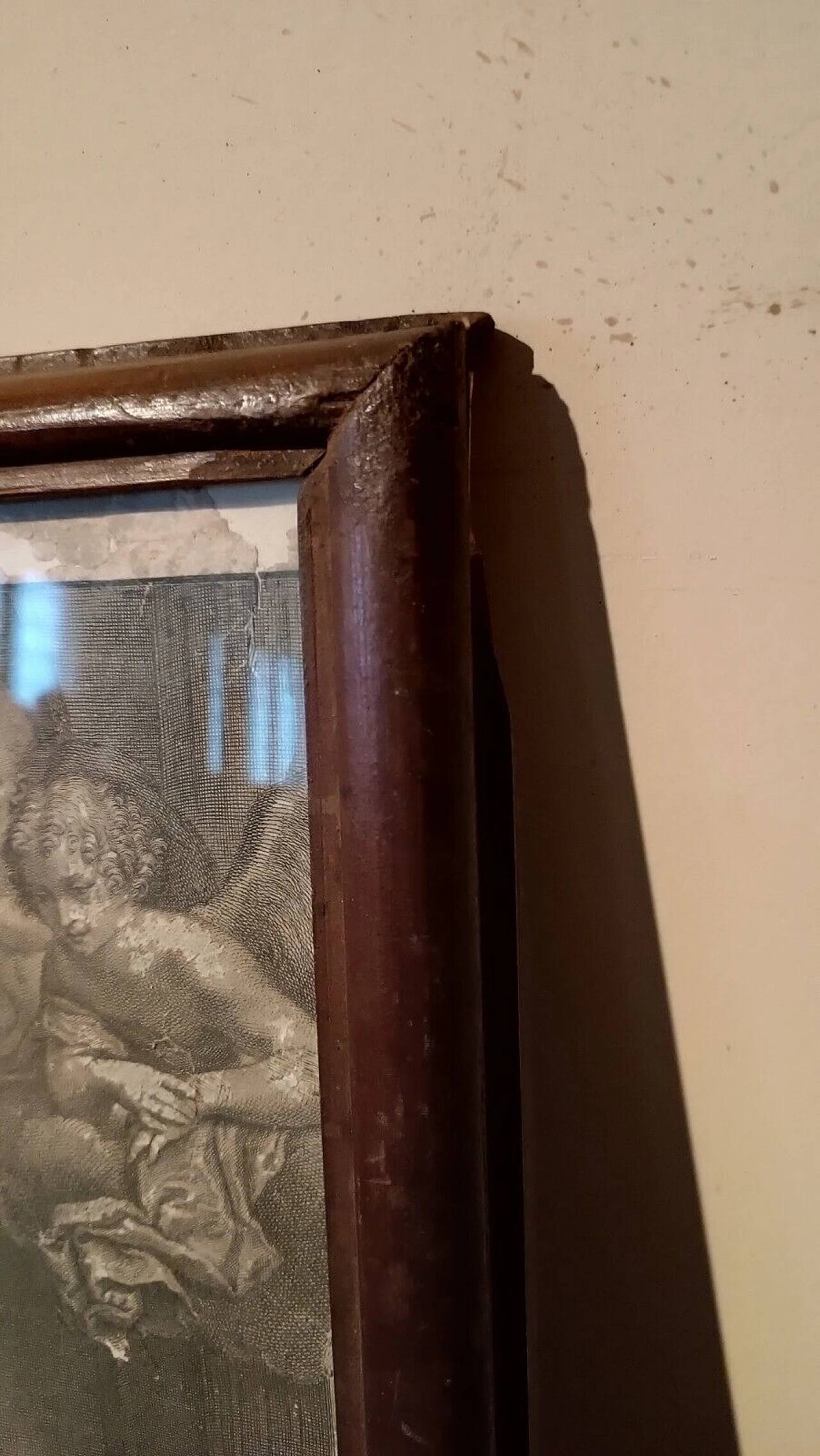 Jacob Frey, biblical scene, engraving, 18th century