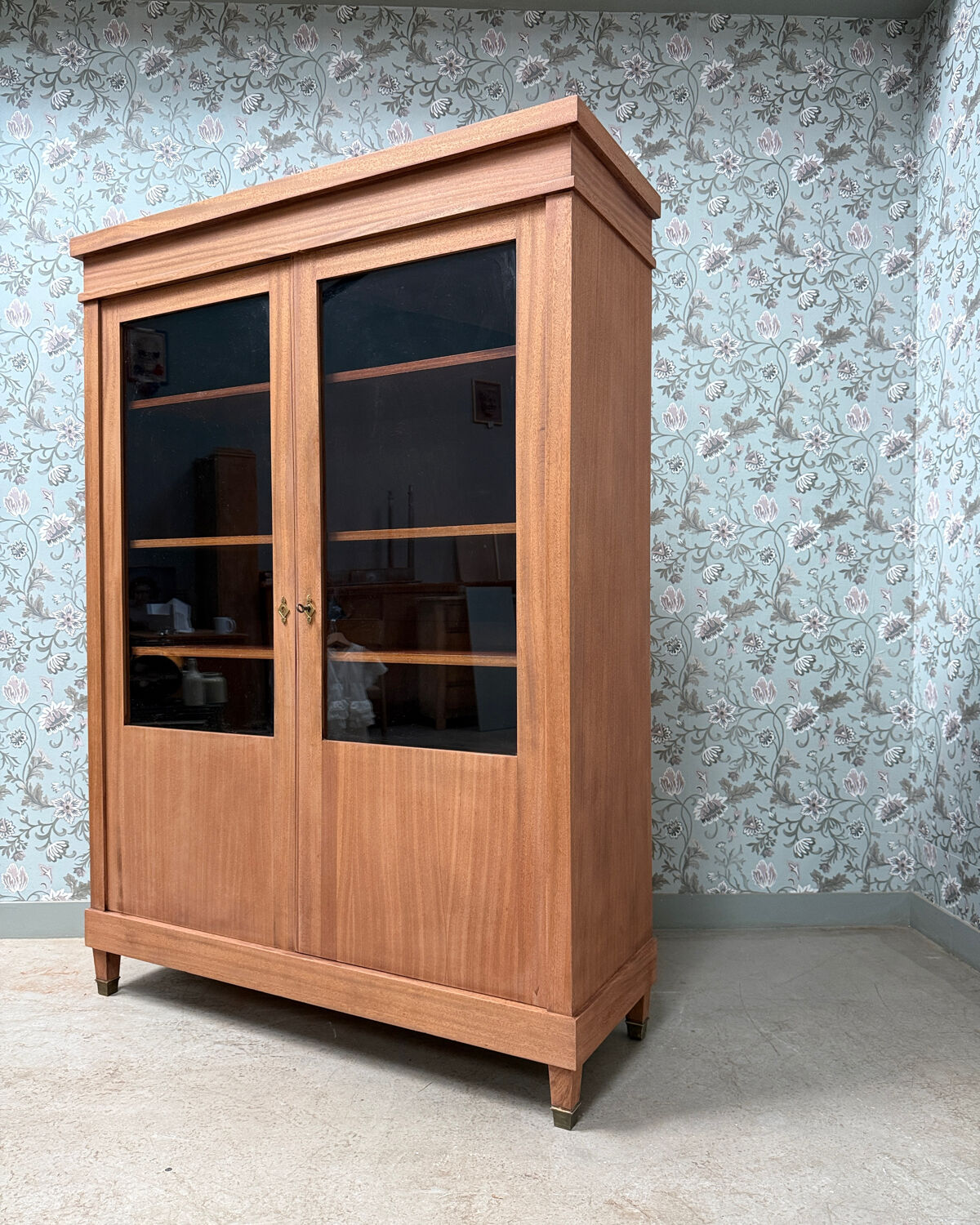 Large Empire-style display cabinet