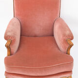 Louis XV style shepherdess armchair