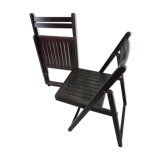 Paire chaises bois vintage