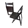 Paire chaises bois vintage