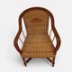 Vintage rattan armchair