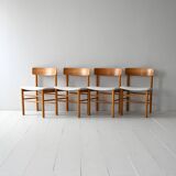 Set of 4 Danish chairs by Farstrup Møbler