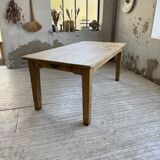 Solid oak farmhouse table 180 cm