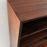 Bibliothèque scandinave en palissandre, Danemark années 1960