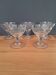 5 cut champagne glasses from the 1950s