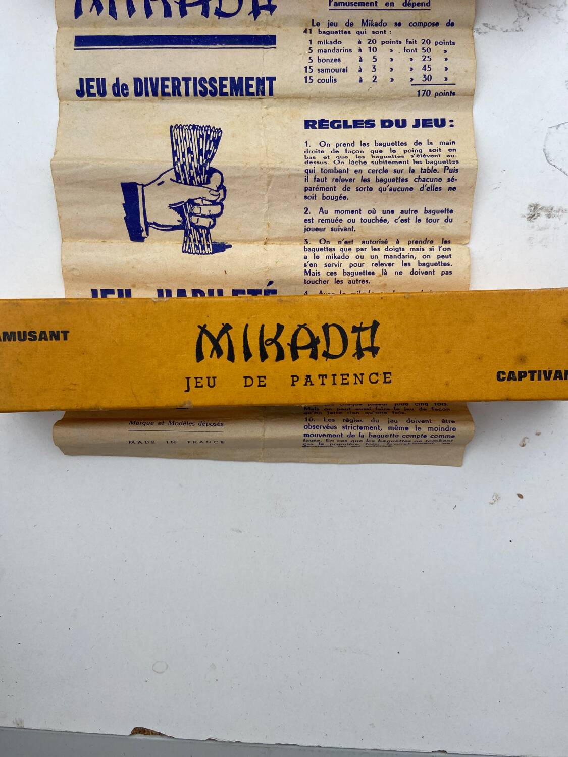 Old Mikado game