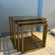 3 nesting tables in the style of Jansen.