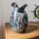 Vintage ceramic vase by Thomas Buxo - 1960s modernist design