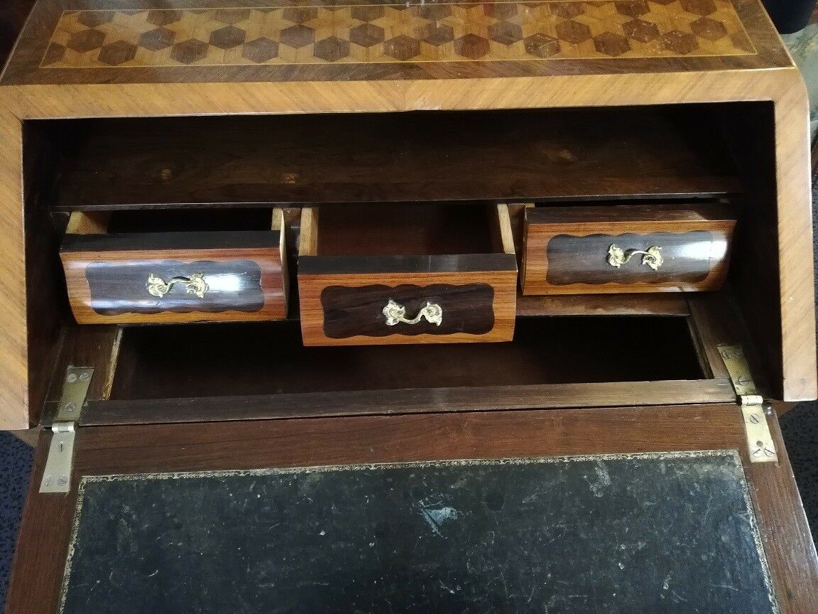 FORMER Office of Lady in marquetry 19th Napoleon III era