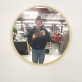 Mid-century round polyester mirror, The Netherlands 1960's