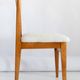 Light Bouclé Chair Mid-Century Modern, Design by M. Zielinski, Europe, 1960s