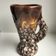 Ceramic vase Fat Lava 70s