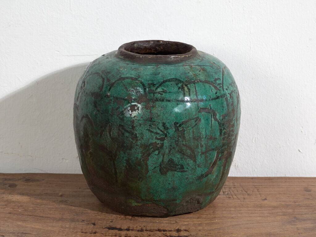 Ancient oriental vase in wabi sabi style (c.1820) #39