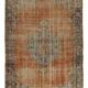 Tapis turc anatolien vintage fait main 266 cm x 155 cm