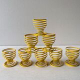 8 vintage shells in 80s wire