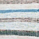 5x8 Contemporary Handmade Vintage Kilim Rug, 149x238Cm