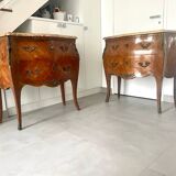 Paire commodes Louis XV anciennes en très bon état
