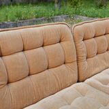 Vintage Modular Sofa 70ties champagne