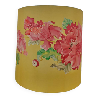 Silk painting lampshade