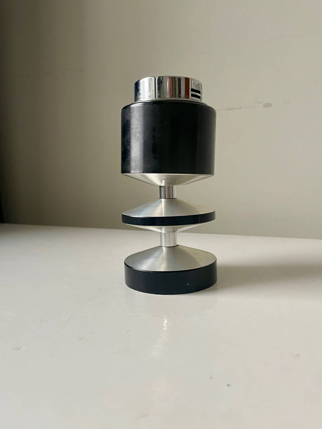 Vintage Modernist  SAROME Japan Table lighter Space age design