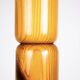 Vintage Scandinavian-style pine ball coat rack