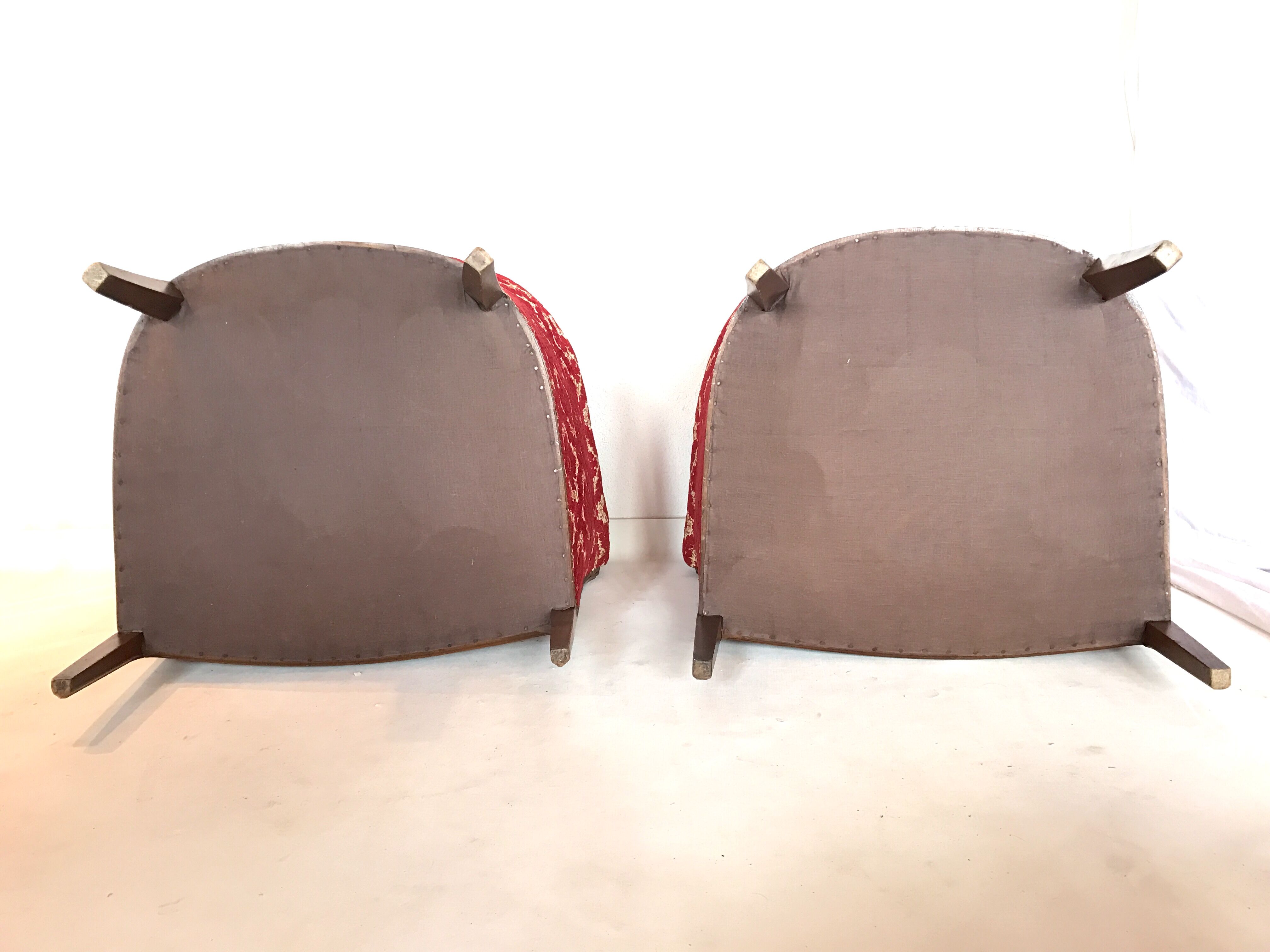 Pair of Davis armchairs 1920s
