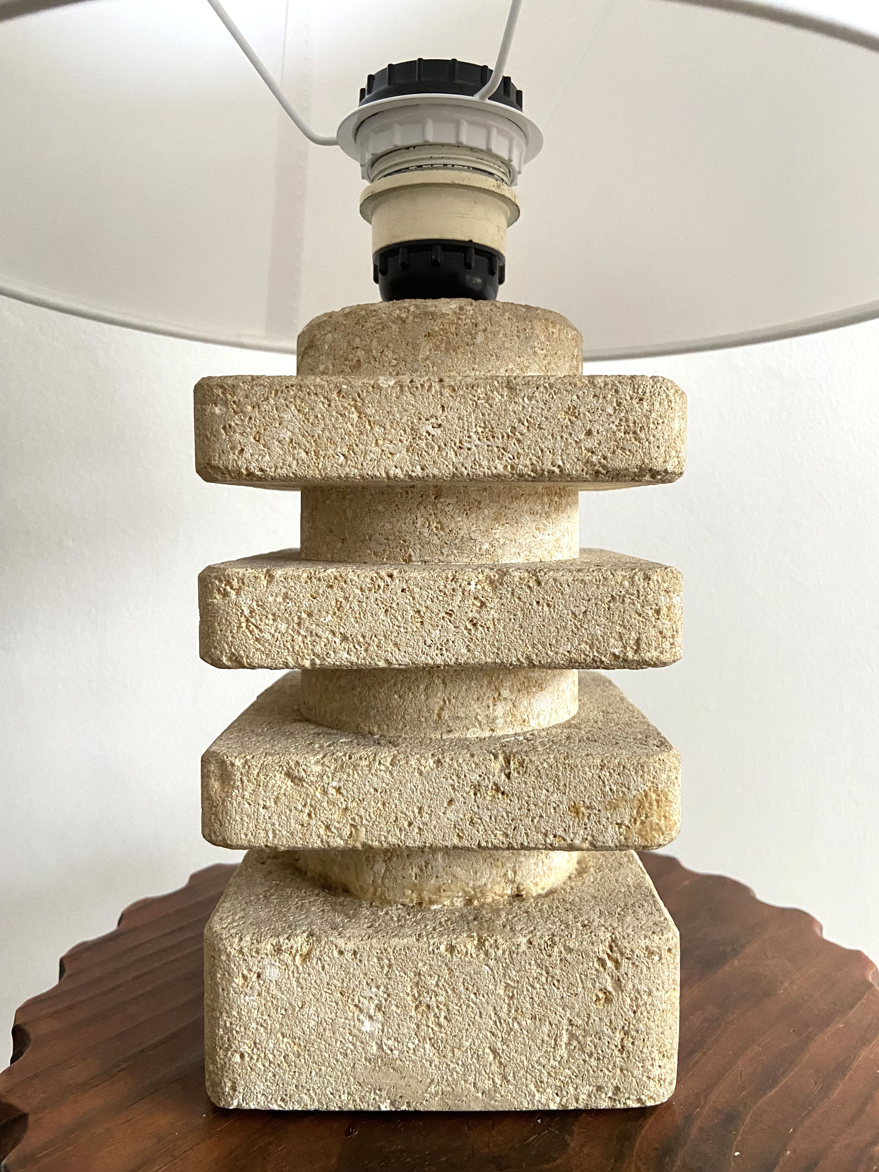 Stone lamp Albert Tormos 1970